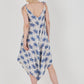 Women's Forest Patterned Strappy Jumpsuit