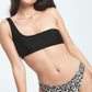 Herita One Shoulder Padded Bikini Set Leopard
