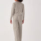 Long Sleeve Striped Pajamas Set