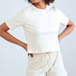 Soft Cotton Short Pyjama Set - White