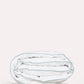 Classic Percale - Duvet Cover Set - White with Jade Green Piped Edge