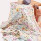 Watercolour Floral Muslin Baby Cloth - Mixed Colours - Ocoza