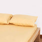 Sateen Stripe - Duvet Cover Set - Gold