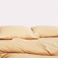 Classic Percale - Duvet Cover Set - Creme Brule