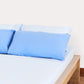 Classic Percale Fitted Sheet - Light Blue