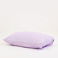 Sateen Stripe Pillowcase 2pcs - Lilac