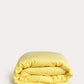 Classic Percale - Duvet Cover Set - Yellow