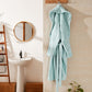 Spa Cotton Bathrobe - Green - Ocoza