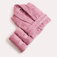Spa Cotton Bathrobe Set 3 pcs - Lilac - Ocoza