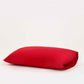 Lavish Sateen Pillowcase 2pcs - Red
