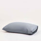 Sateen Stripe - Core Bedding Set - Dark Grey & White