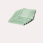 Gingham Cotton Tea Towel 6 pcs - Green - Ocoza