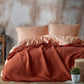 Mollis Muslin Cotton Blanket - Terracotta