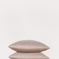 Sateen Stripe Pillowcase 2pcs - Cappuccino