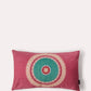 Boho Cushion Cover - Burgundy - Ocoza