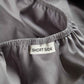 Reversible Percale Bedding Set - Yellow & Dove Grey