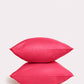 Classic Percale Pillowcase 2pcs - Fuchsia
