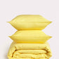 Classic Percale - Duvet Cover Set - Yellow