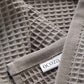 Cotton Waffle Towel - Grey (2 Towels)