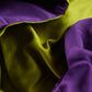 Reversible Sateen Bedding Set - Purple & Green