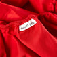 Reversible Sateen Bedding Set - Fuchsia & Red