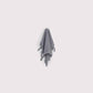 Cotton Tassel Towel Set - Grey (3 Towels)
